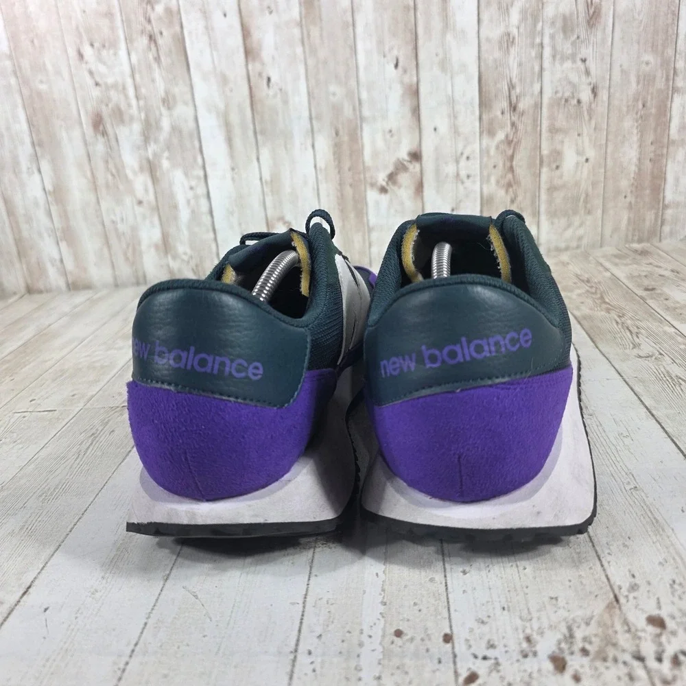 New Balance 237 Mens Shoes Dark‎ Teal Purple White MS237PG1 Retro  Size 12